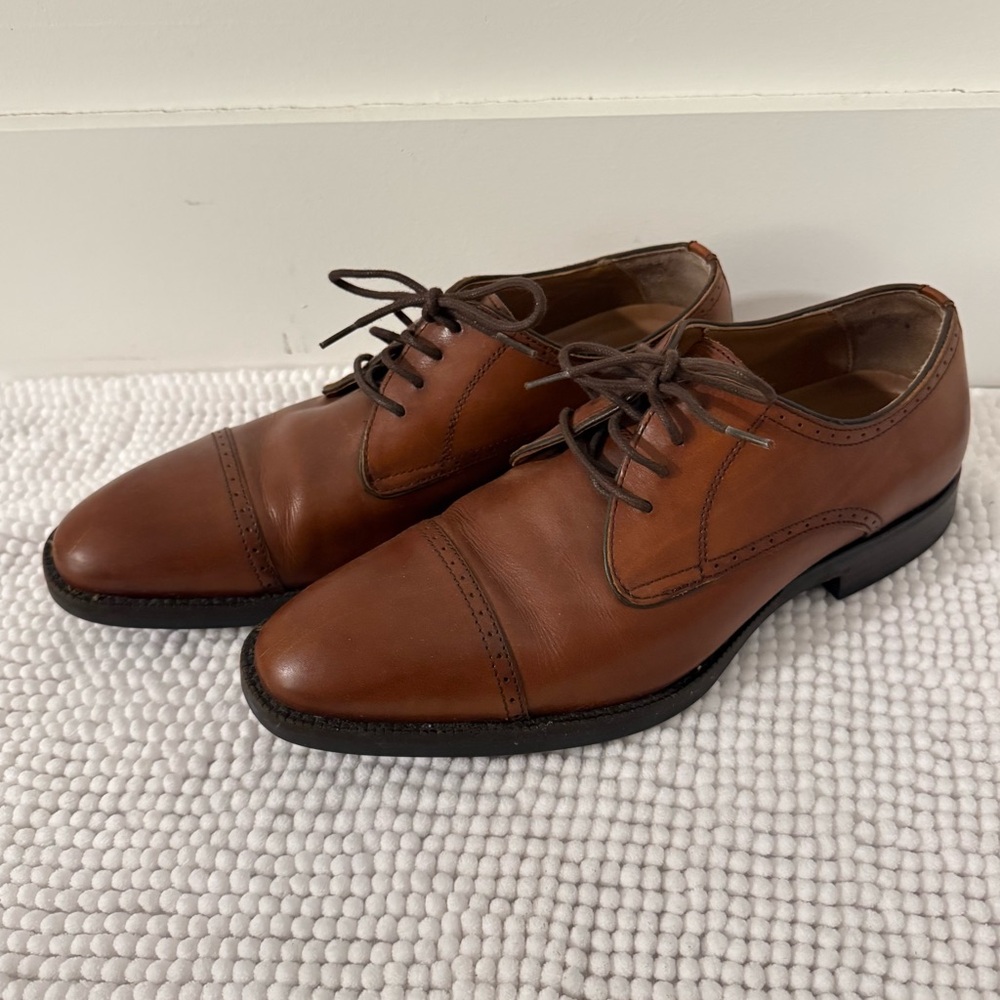 Johnston & Murphy Brown Leather Dress Shoes